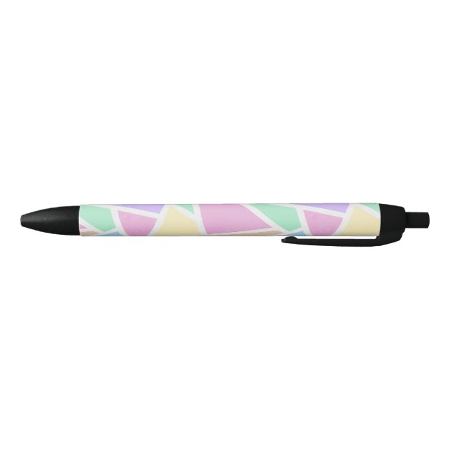Pastellregenbogenmosaik Kugelschreiber (Unterseite)