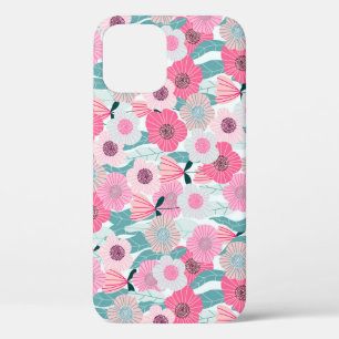 Pastellrosa Abstraktes Muster Case-Mate iPhone Hülle