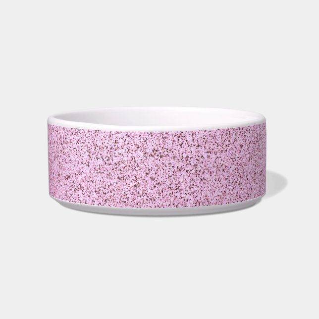 Pastellrosa Betonstruktur Napf (Vorderseite)