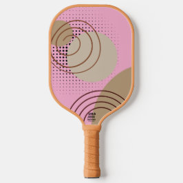 Pastellrosa Carbon Fiber Pickleball Paddel Schläger