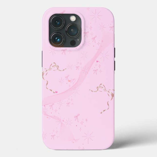 Pastellrosa & Double Helix Dreamy Phone Case (Rückseite)