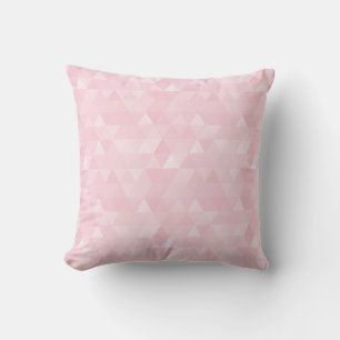 Pastellrosa Dreieck Mosaikkissen Kissen