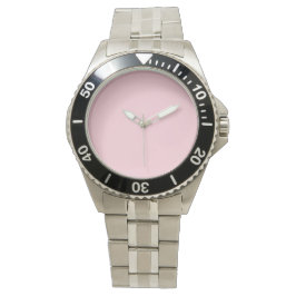 Pastellrosa Farbe | Classic | elegant Armbanduhr