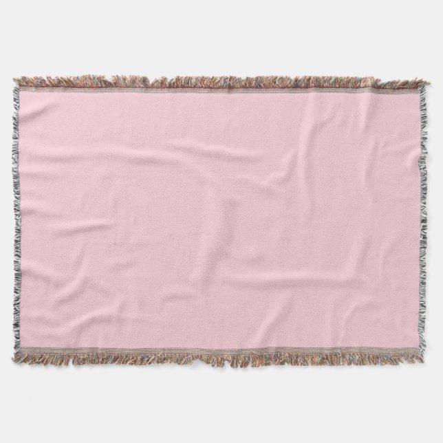Pastellrosa Farbe | Classic | elegant Decke (Vorderseite)