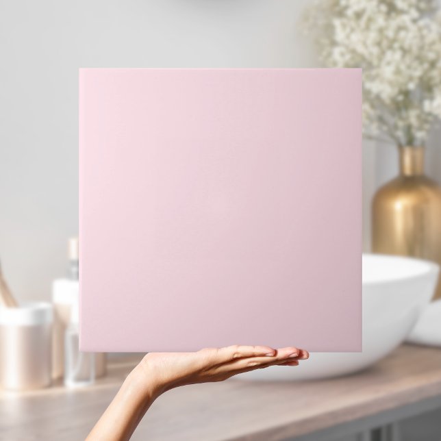 Pastellrosa Fliese (Pastel Pink tile
)