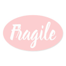 Pastellrosa fragile moderne, moderne Unternehmen