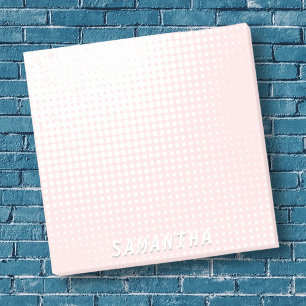 Pastellrosa Halbtongefälle Moderner individuelle N Post-it Klebezettel