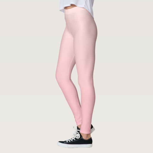 Pastellrosa Hintergrund Leggings (Links)