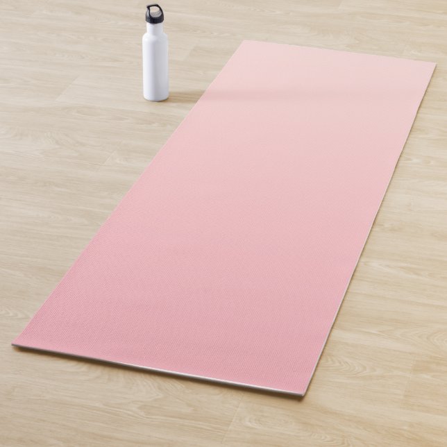 Pastellrosa Hintergrund Yogamatte (Beispiel)