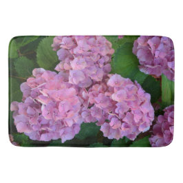 Pastellrosa Hortensia Hydrangea Blume Badematte