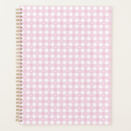 Pastellrosa Karos Planer
