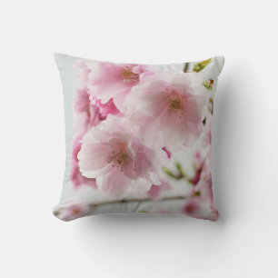 Pastellrosa Kirschblüten Kissen Kissen