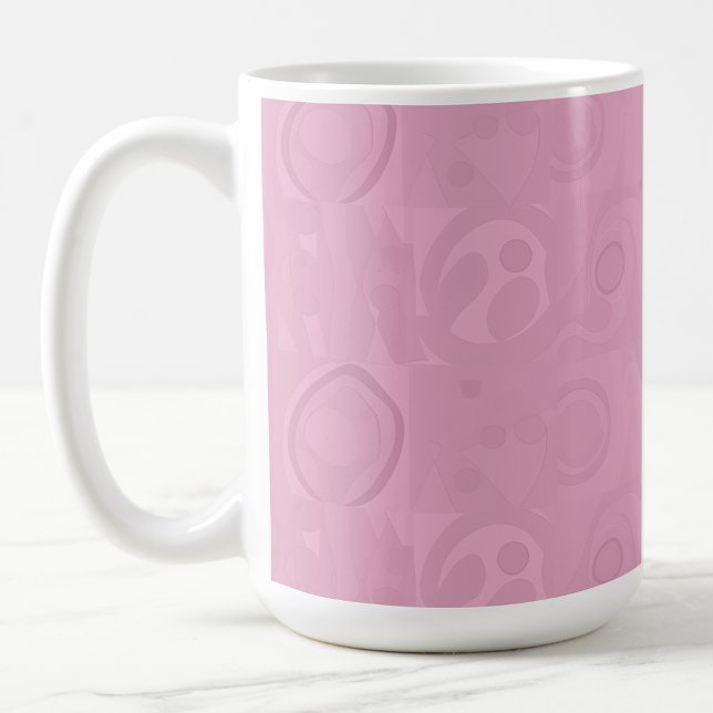 Pastellrosa Muttertags-Kollektion Kaffeetasse (Von Creator hochgeladen)