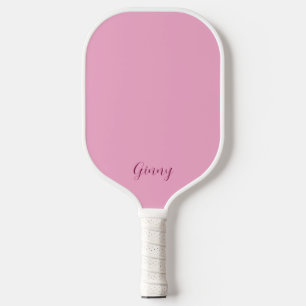 Pastellrosa Personalisiert Pickleball Schläger