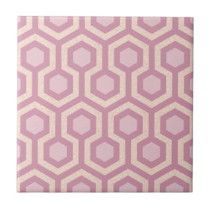 Pastellrosa Roségold Glanz Modern Weiblich Chic Fliese