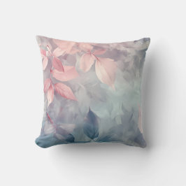Pastellrosa und blaue Florals von Ava Kissen