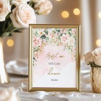 Pastellrosa und Gold Vertrauen Sie mir, dass Sie t