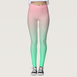 Pastellrosa und hellgrün sollten immer sichtbar se leggings