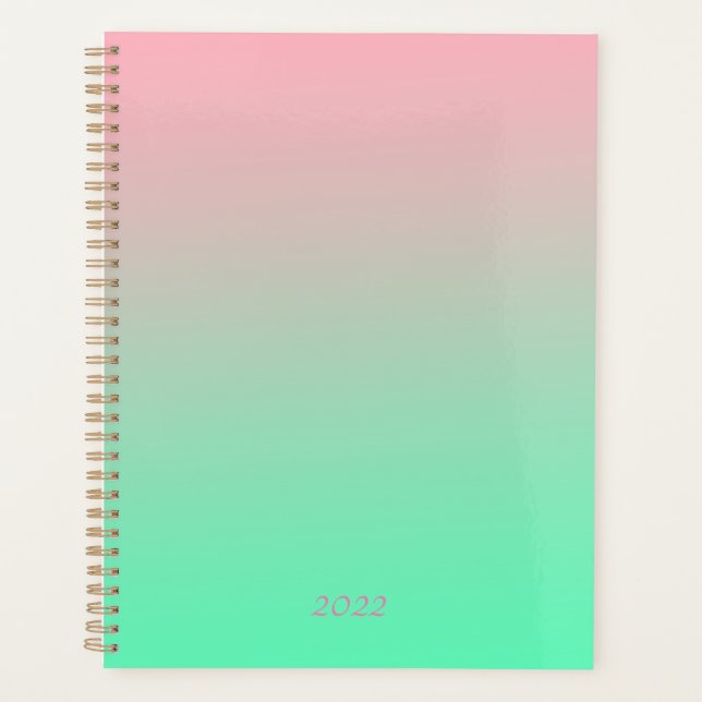 Pastellrosa und hellgrün sollten immer sichtbar se planer (Vorderseite)