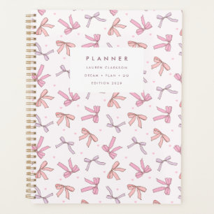 Pastellrosa und Lila-Bogen Coquette-Planer Planer