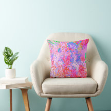 Pastellrosa und Rot mit Blauem Hydrangea Landschaf