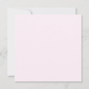Pastellrosa Uni Karte