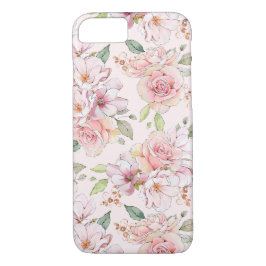 Pastellrosa Vintage Rose Case-Mate iPhone Hülle