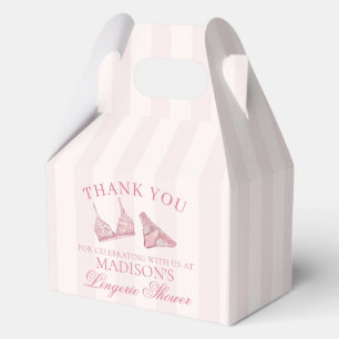 Pastellrosa Wäsche Dusche Junggesellinnenabschied  Geschenkschachtel