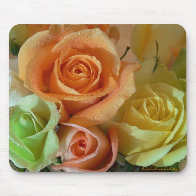 PastellRosen-c$mousepad Mousepad (Vorne)