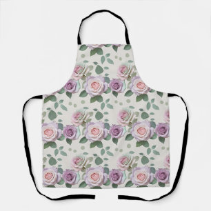 Pastellrosen in Lila-, Mint- und Blush-Tönen Schürze