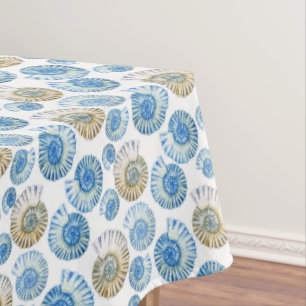 Pastellseashell-Muster 2 Tischdecke