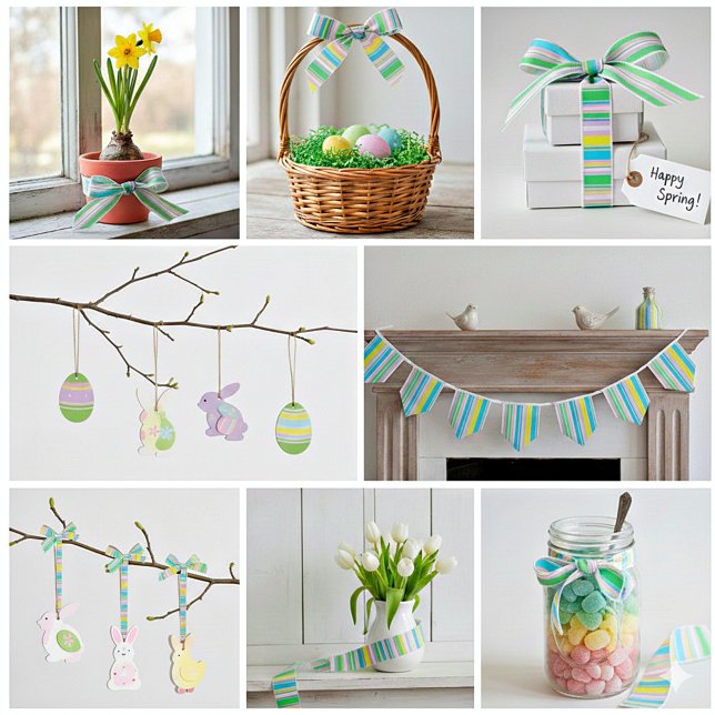 Pastellstreifen Satinband (Von Creator hochgeladen)