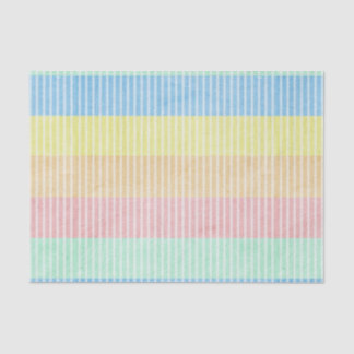 Pastellstreifen Seidenpapier