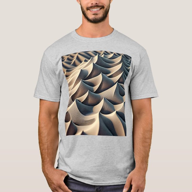Pastellströmungen T-Shirt (Vorderseite)