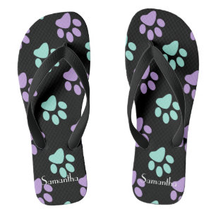 Pastelltatzen Flip Flops