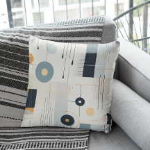 Pastelltöne retrogeometrisches Muster