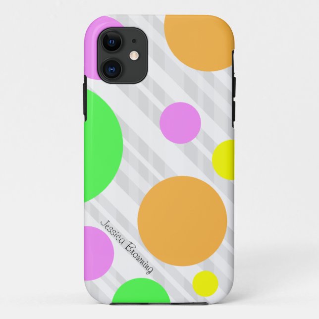 PastellTupfen: iPhone 5 Case-Mate iPhone Hülle (Rückseite)