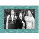 PastellTürkisrahmen Freistehende Fotoskulptur<br><div class="desc">Fügen Sie Ihr eigenes Foto dieser Pastelltürkis-Fotorahmen-Fotoskulptur hinzu</div>