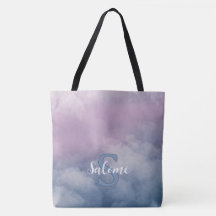 Pastellwolke Monogramm Vorname