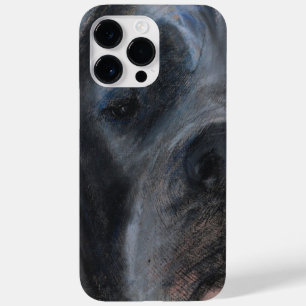 Pastellzeichnung blauer Great Dane Case-Mate iPhone 14 Pro Max Hülle