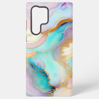 Pastelmarmorfarbe abstrakter Glitzer Kunst