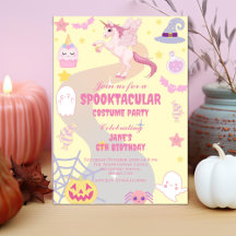Pasteloween Niedliche Einhorn Halloween Geburtstag