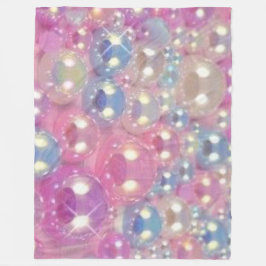 Pastelperlen Fleecedecke