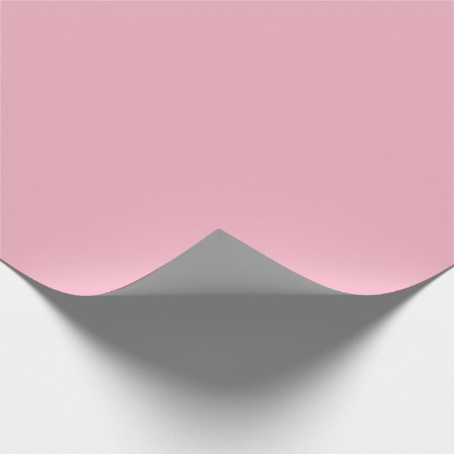 Pastelpink Geschenkpapier (Ecke)