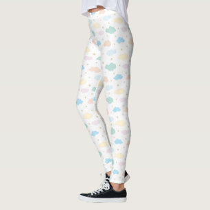 Pastelstars und Wolken Leggings
