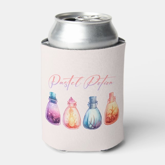 Pasteltrank Dosenkühler (Kanne Vorderseite)