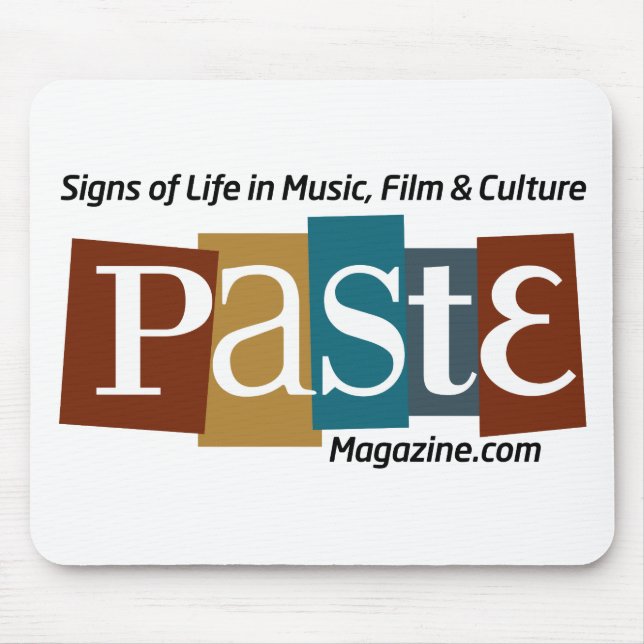 Pasten-Block-Logo-URL- und Umbau-Farbe Mousepad (Vorne)