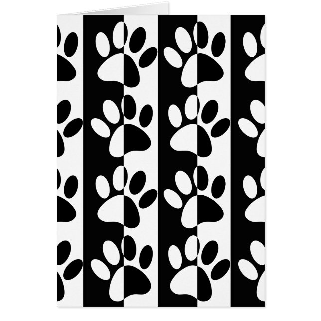 Pasten und Streifen für Hunde, schwarz und weiß (Vorne)