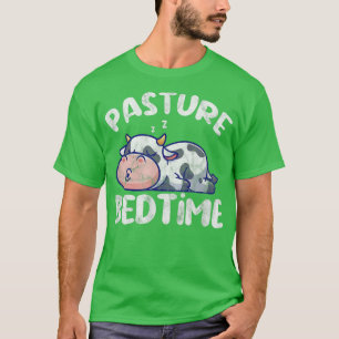 Pastete Bedtime Cow Pajamas Bauer Rancher Kawaii T-Shirt