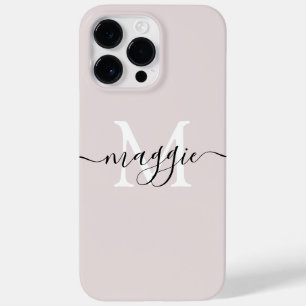 Pastete Script Monogram Personalisiert Phone Case